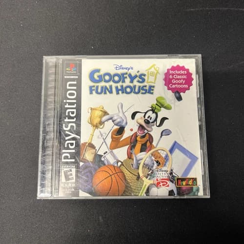 Disney's Goofy's Fun House (Sony PlayStation 1, 2001)CIB
