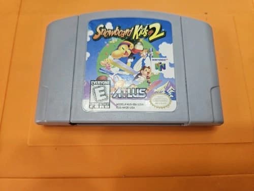 Snowboard Kids 2 (Nintendo 64) Authentic, Testing and Works!