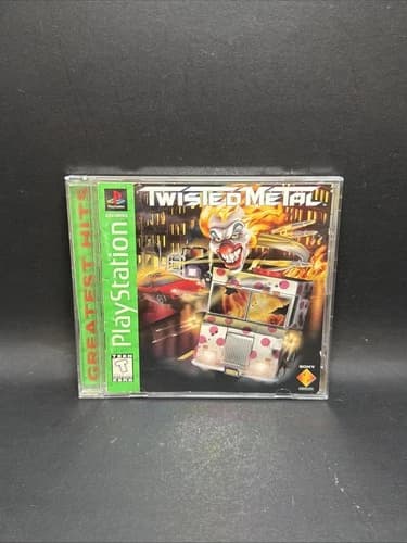 Twisted Metal - Sony Playstation PS1 - Complete In Box CIB