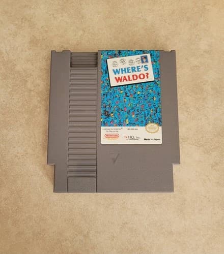 Where's Waldo? NES Cartridge