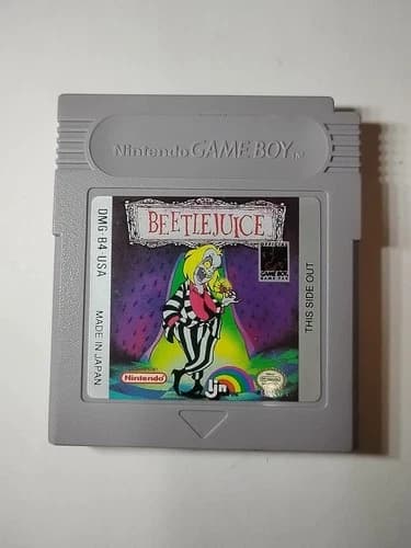 Beetlejuice Nintendo GAME BOY Authentic, Tested and Working! RARE Cult Classic