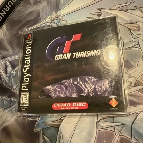 Sony PlayStation 1 PS1 CIB COMPLETE TESTED Gran Turismo 1998 Demo Disc