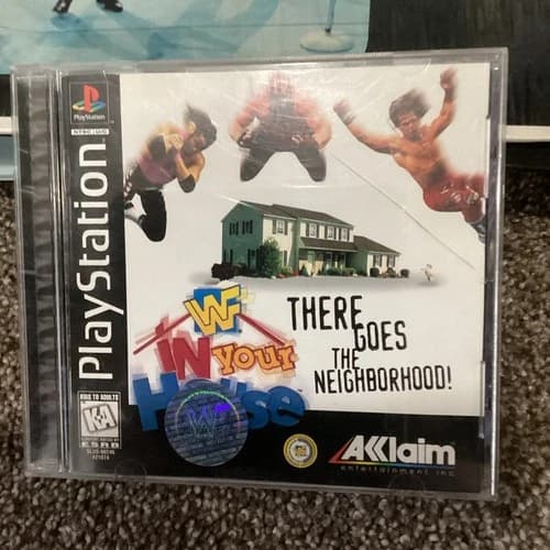 WWF: In Your House PS1 Sony PlayStation 1, 1996 - Tested