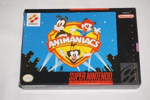 Animaniacs (Super Nintendo SNES) Complete in Box CIB
