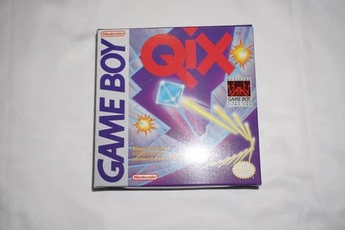Qix (Nintendo Game Boy Gameboy) Complete in Box CIB