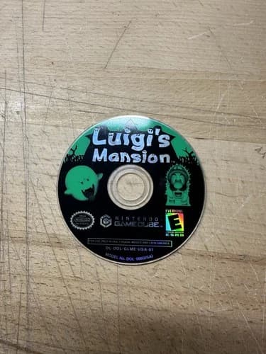 Luigi's Mansion - (Nintendo GameCube, 2003) Disc Only