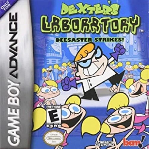 Dexter's Laboratory Deesaster Strikes GBA Great Condition Fast Shipping