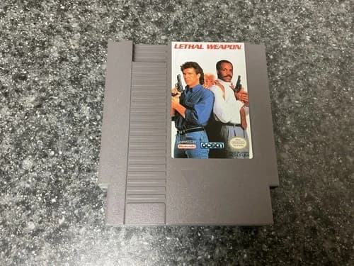 Lethal Weapon (Nintendo NES, 1993) Authentic, Cleaned & Tested