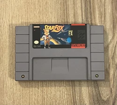 Star Fox (Super Nintendo SNES, 1993) Cart Only Authentic Tested Works