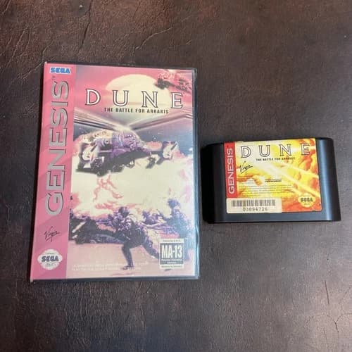 Dune The Battle For Arrakis Sega Genesis Tested