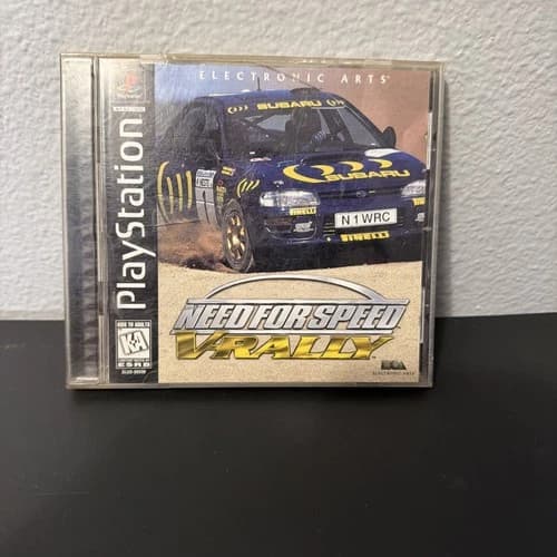 Need for Speed: V-Rally (PlayStation 1 PS1) CIB COMPLETE