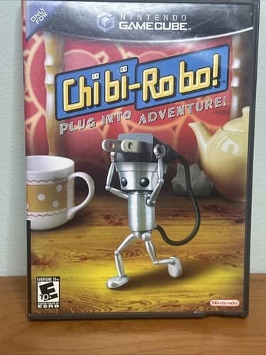 Chibi-Robo! Plug into Adventure Nintendo Gamecube Complete CIB Authentic