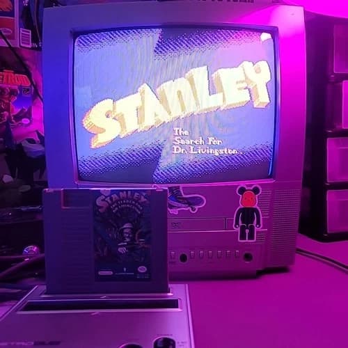 Nintendo NES Stanley The Search for Dr Livingston Game Only