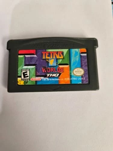 Nintendo Gameboy Advance GBA TETRIS WORLDS