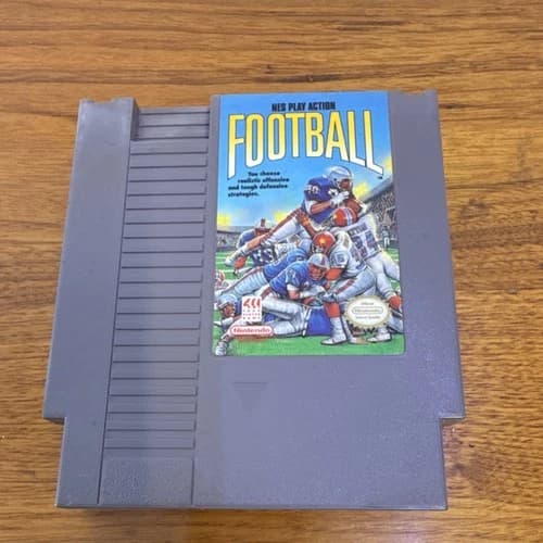 Nintendo NES Play Action Football Game Cartridge - Sports (Football) NTSC-U/C