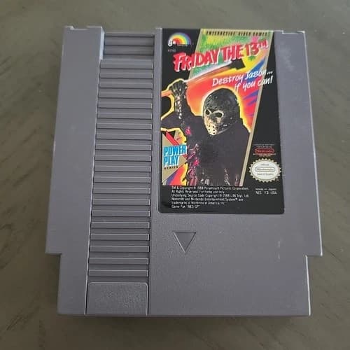 Friday the 13th (NES) Cartridge Tested Great Condition