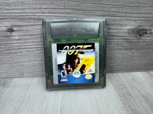 Game Boy Color James Bond 007: The World Is Not Enough - Cartridge Only Clean
