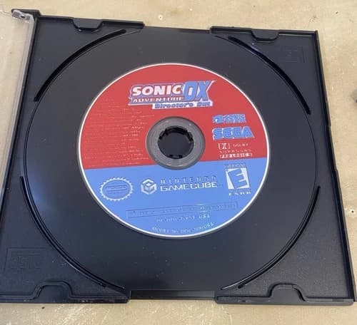 Sonic Adventure DX: Director's Cut (Nintendo GameCube, 2003) Disc Only