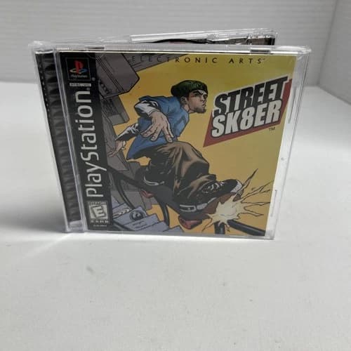 Street Sk8er (Sony PlayStation 1, 1999) PS1 CIB Complete Tested Game w/ Manual