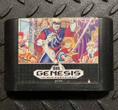Shining In The Darkness - Sega Genesis RPG Game Cartridge - Dungeon Crawler