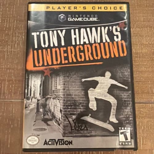 Tony Hawk's Underground Nintendo GameCube Game CIB Tested