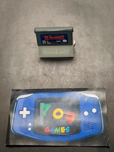 The Incredibles: Rise of the Underminer (Nintendo Game Boy Advance, 2005) GBA