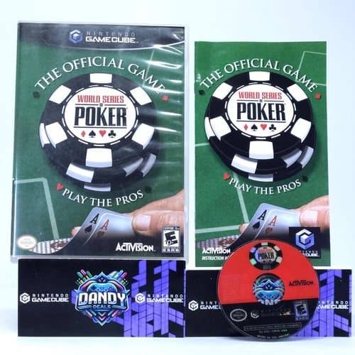 World Series of Poker GC CIB W/ Manual - GameCube