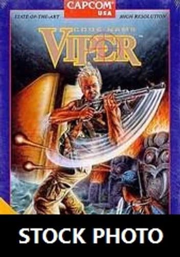 Code Name Viper - NES - Cartridge Only - Cosmetic Wear - BlockBuster Sticker