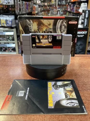 Outlander (Super Nintendo SNES, Vintage Video game)