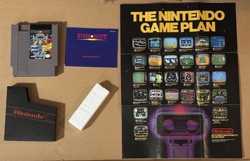 Nintendo NES Pin*bot Complete CIB