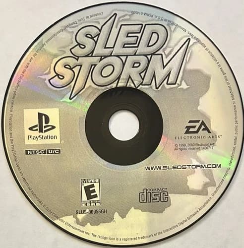 Sled Storm - GH (Sony PlayStation 1, PS1) DISC ONLY | NO TRACKING | M2102