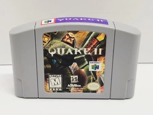 Quake II Nintendo 64 N64 Authentic Tested Cartridge Only