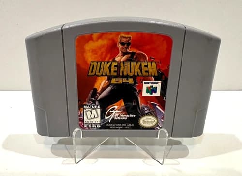 Duke Nukem 64 (Nintendo 64, 1997) N64 Fully TESTED and Working Authentic