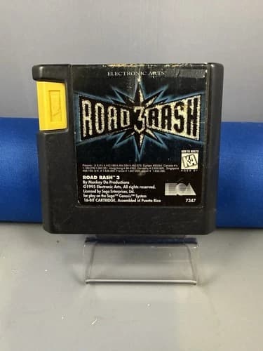 Road Rash 3 (Sega Genesis, 1995) Game Cartridge Only - Tested Working