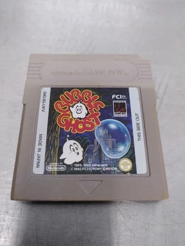 Gameboy Bubble Ghost, cartridge only.