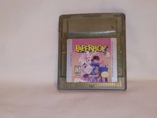 Paperboy Game for Nintendo Game Boy Color 1999 Cartridge Only Tested Authentic