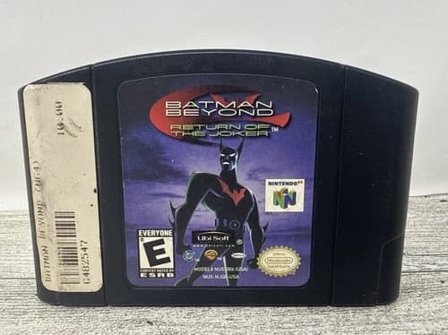 Batman Beyond Return of the Joker Nintendo 64 N64 Authentic Tested
