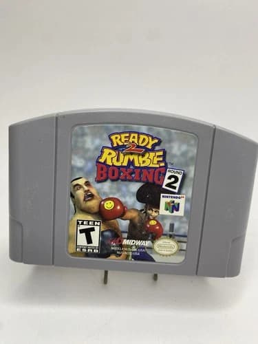 Ready 2 Rumble Boxing Round 2, Tested & Authentic + FAST Shipping! VGC