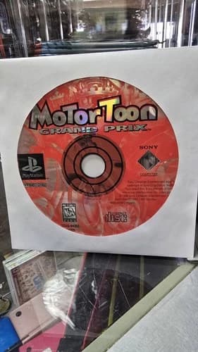 Sony PlayStation 1 PS1 Disc Only TESTED Motor Toon Grand Prix 1996