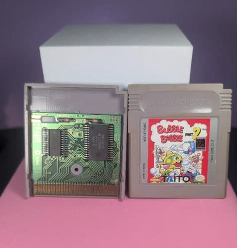 Bubble Bobble Part 2 – Nintendo Game Boy – Authentic Original – Tested