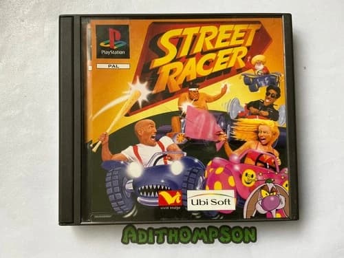 Street racer game ps1 sony PlayStation