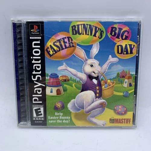 Easter Bunny's Big Day (Sony PlayStation 1, 2003) PS1 CIB