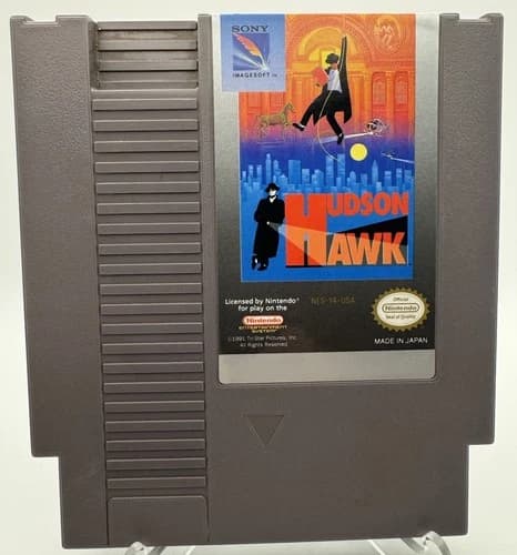 Hudson Hawk (Nintendo NES, 1992) Cartridge Only | Tested