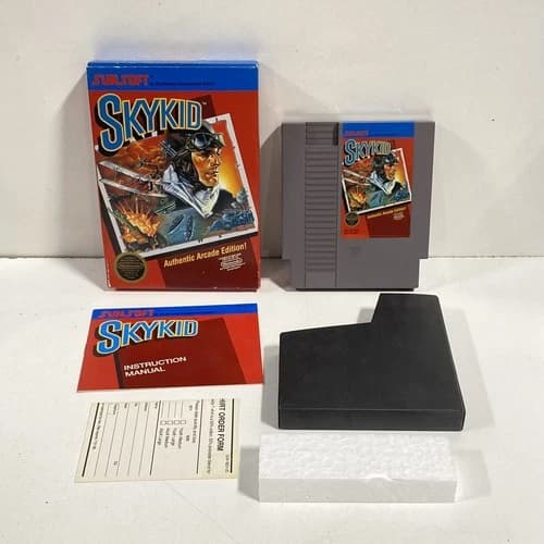 Sky Kid - NES (Near CIB)