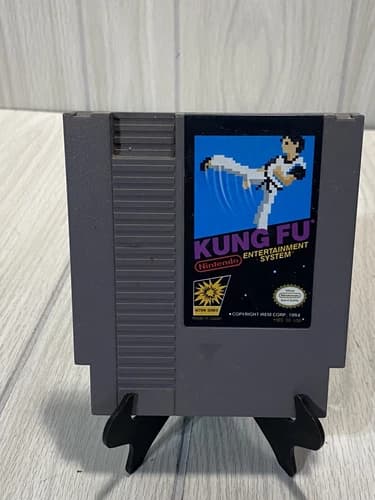 Vintage Kung Fu Official NES Nintendo Entertainment System Game Cartridge TESTED