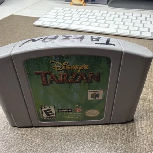 Disney's Tarzan - Nintendo 64 N64 Cartridge - Tested Authentic