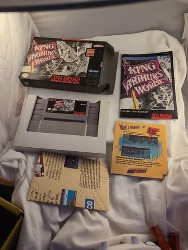 King Arthur's World (Super Nintendo Entertainment System, 1993) - Complete Works
