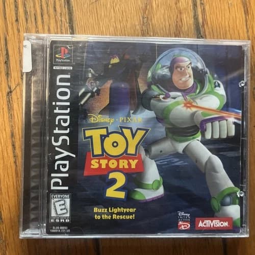 Sony PlayStation 1 PS1 CIB COMPLETE Toy Story 2: Buzz Lightyear to the Rescue BL