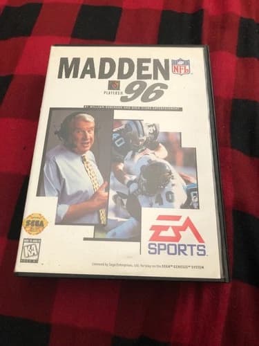 Madden NFL 96 Sega Genesis 1995 CIB Tested Works Great Authentic