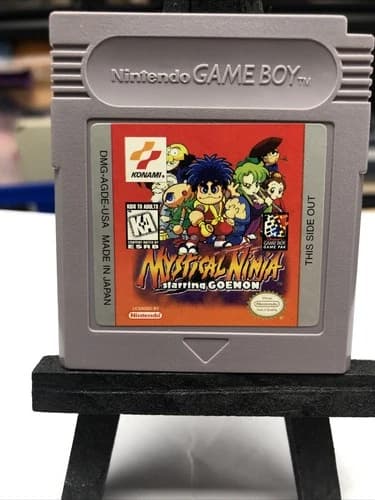 J4 Mystical Ninja Starring Goemon - Nintendo Game Boy - Authentic - Rare